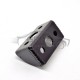 Alloy Mudflap Bracket Black