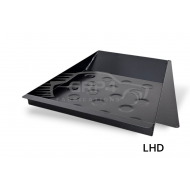 Alloy Driver Foot Tray Black