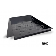 Alloy Driver Foot Tray Black