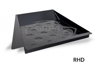 Alloy Driver Foot Tray Black