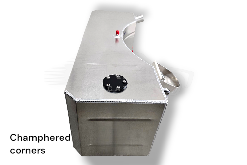 Mk1 Mk2 Escort Geformter Aluminiumtank und Einfülle *P