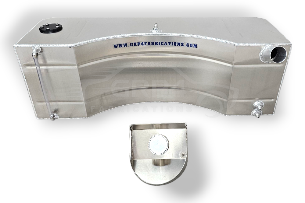 Mk1 Mk2 Escort Geformter Aluminiumtank und Einfülle *P
