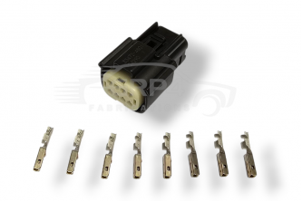 VDO FUEL GAUGE PLUG AND CONTACTS *P