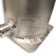 SWIRL POT PUSH FITTINGS - PLAIN ALLOY