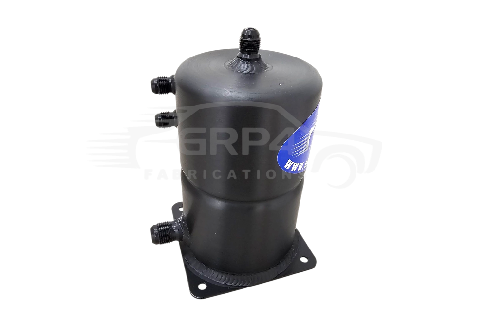 SWIRL POT THREADED FITTINGS - BLACK