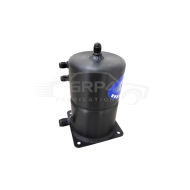 SWIRL POT THREADED FITTINGS - BLACK