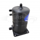 SWIRL POT THREADED FITTINGS - BLACK