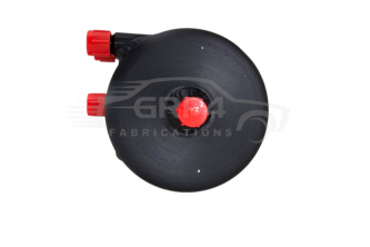 SWIRL POT THREADED FITTINGS - BLACK