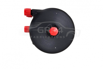 SWIRL POT THREADED FITTINGS - BLACK