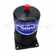 SWIRL POT THREADED FITTINGS - BLACK