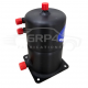 SWIRL POT THREADED FITTINGS - BLACK