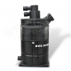6r4 TYPE DRY SUMP TANK WITH INTEGRATED CATCH TANK BLACK ANODISED
