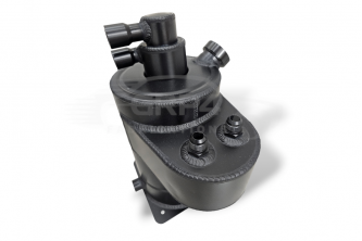 6r4 TYPE DRY SUMP TANK WITH INTEGRATED CATCH TANK BLACK ANODISED