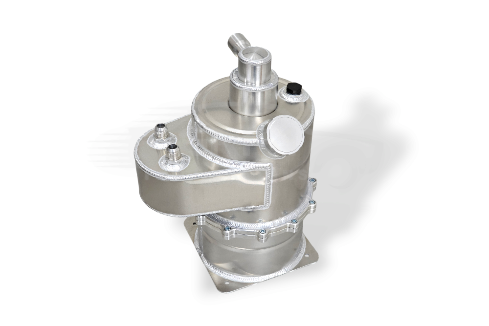 6R4 TYPE DRY SUMP TANK SPLIT WITH INTEGRATED CATCH TANK