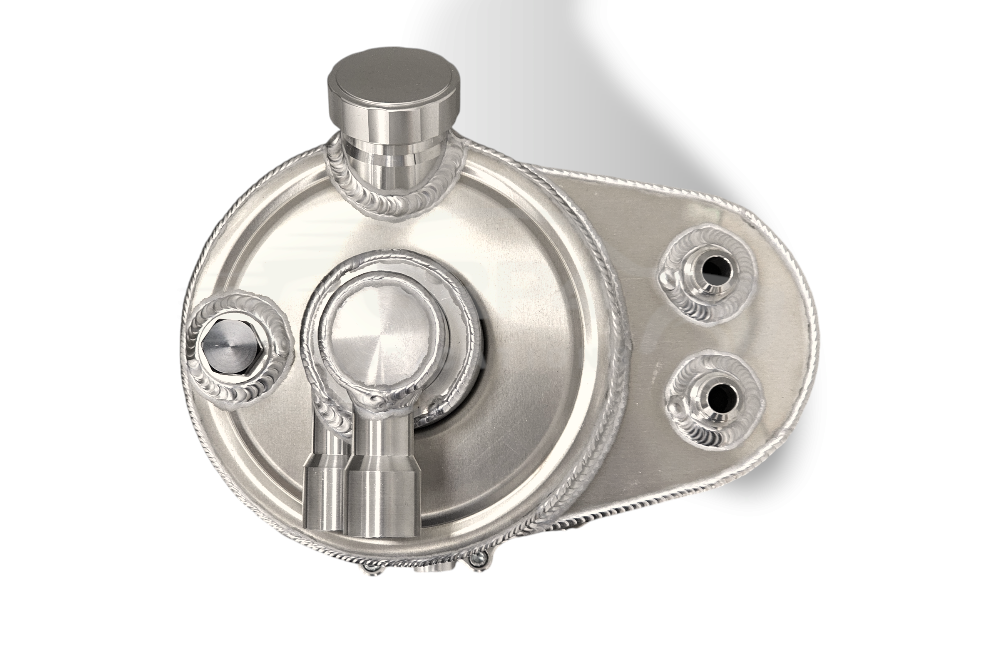 6R4 TYPE DRY SUMP TANK SPLIT WITH INTEGRATED CATCH TANK