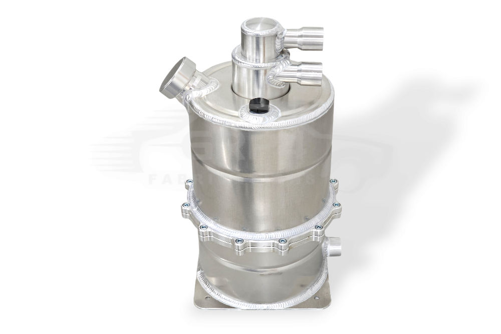 6R4 TYPE DRY SUMP TANK SPLIT WITH INTEGRATED CATCH TANK