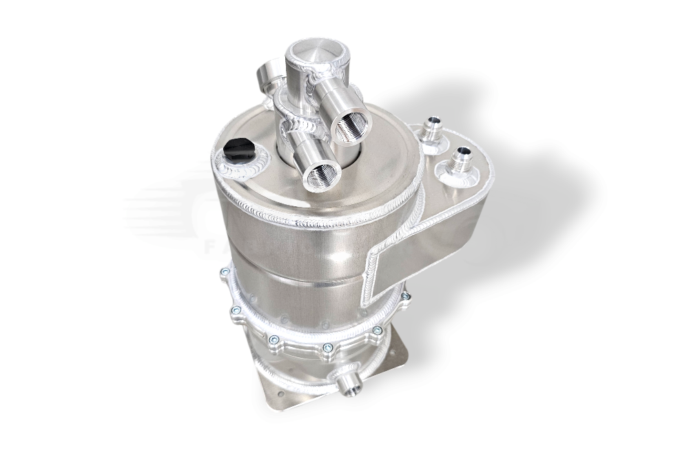 6R4 TYPE DRY SUMP TANK SPLIT WITH INTEGRATED CATCH TANK