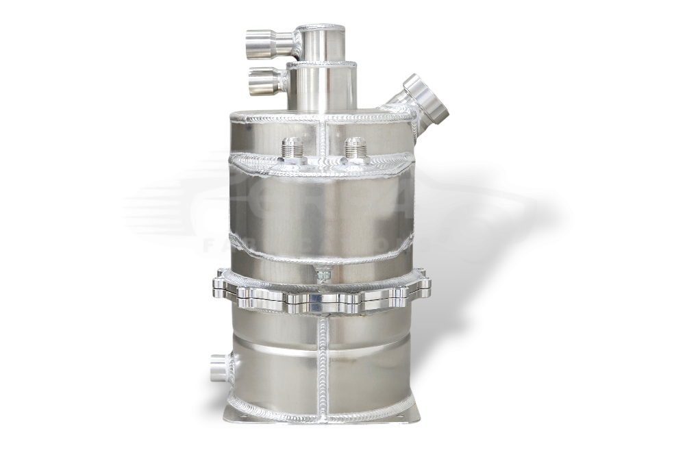 6R4 TYPE DRY SUMP TANK SPLIT WITH INTEGRATED CATCH TANK