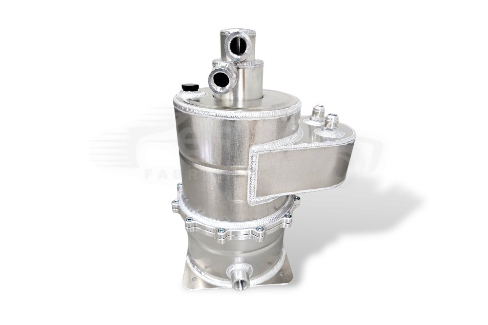 6R4 TYPE DRY SUMP TANK SPLIT WITH INTEGRATED CATCH TANK