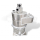 6R4 TYPE DRY SUMP TANK SPLIT WITH INTEGRATED CATCH TANK