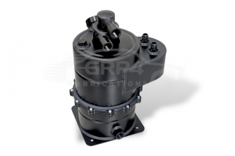 6R4 TYPE DRY SUMP TANK SPLIT WITH INTEGRATED CATCH TANK BLACK ANODISED *ND