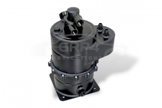 6R4 TYPE DRY SUMP TANK SPLIT WITH INTEGRATED CATCH TANK BLACK ANODISED *ND
