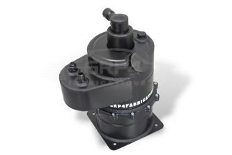 6R4 TYPE DRY SUMP TANK SPLIT WITH INTEGRATED CATCH TANK BLACK ANODISED *ND
