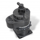 6R4 TYPE DRY SUMP TANK SPLIT WITH INTEGRATED CATCH TANK BLACK ANODISED