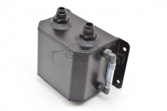 Alloy 1 Litre Catch Tank With Dash 8 Fitting Black