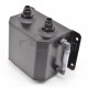 Alloy 1 Litre Catch Tank With Dash 8 Fitting Black