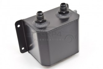 Alloy 1 Litre Catch Tank With Dash 8 Fitting Black