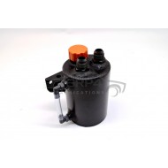 Round Catch Tank 1.5 Liter Black Anodized