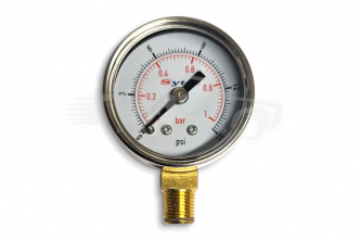 Sytec Fuel Pressure Gauge 0-15 PSI *P