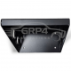 TWIN FUEL PUMP BRACKET NARROW VERTICAL BLACK