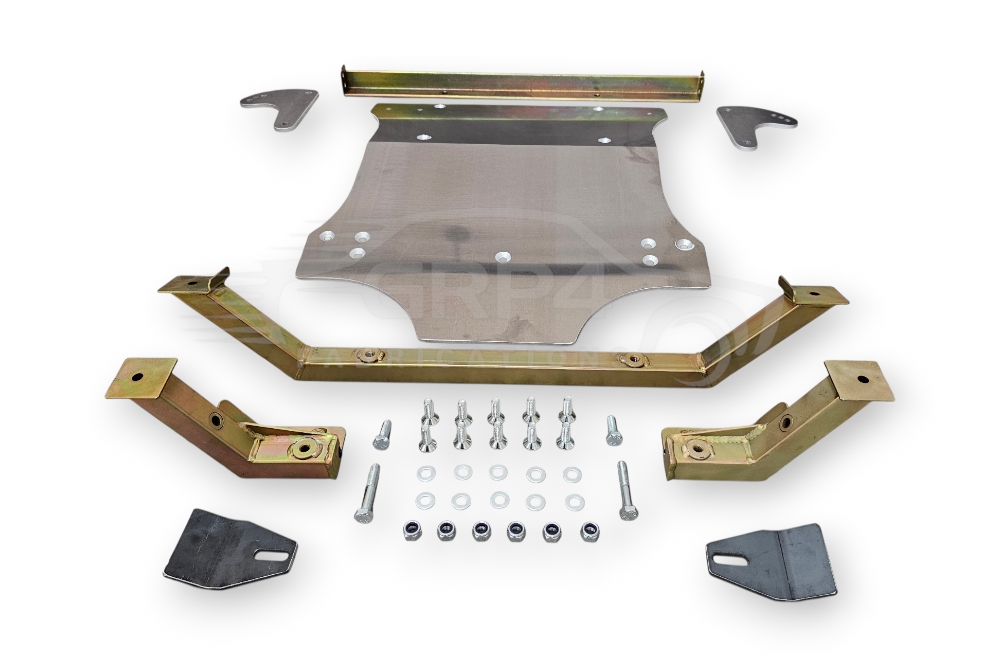 GRP4 Chassis Mounted Sump Guard 6mm – Wet Sump