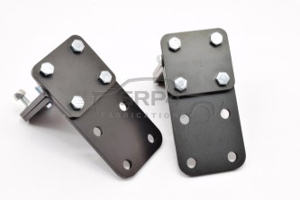 Mk2 Escort Alloy Quick Release Spot Lamp Brackets Black