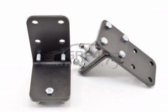 Mk2 Escort Alloy Quick Release Spot Lamp Brackets Black