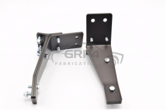 Mk1 Alloy Quick Release Spot Lamp Brackets Black