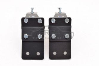 Mk1 Alloy Quick Release Spot Lamp Brackets Black