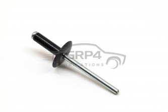 4.8mm X 17mm Black Pop Rivet Large Head