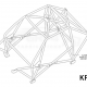 KIT DE ROLL CAGE T45 PARA TOYOTA STARLET KP60