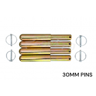 WRC SILL STAND 30MM PINS & CLIPS ONLY -  SET OF 4 *P