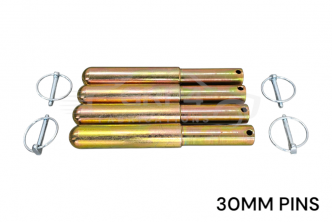 WRC SILL STAND 30MM PINS & CLIPS ONLY -  SET OF 4 *P