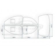 Opel Corsa B 5 Piece Pc Window Kit *P Opel Corsa B 5 Piece Pc Window Kit *P