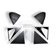 Mk2 Escort DTM Style Mirror Kit Carbon look*P