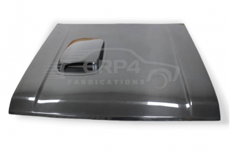 MK2 ESCORT CARBON BONNET WITH SCOOP ON RIGHT *P