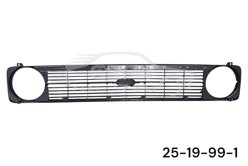 MK2 PLASTIC GRILLE ROUND HEADLIGHT (OVAL BADGE) PAINTED  25-19-99-1