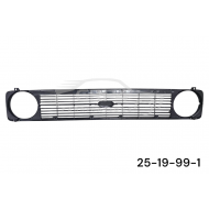 MK2 PLASTIC GRILLE ROUND HEADLIGHT (OVAL BADGE) PAINTED  25-19-99-1 *SR