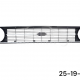 MK2 PLASTIC GRILLE ROUND HEADLIGHT (OVAL BADGE) PAINTED  25-19-99-1
