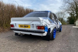 MK2 ESCORT CARBON FIBRE BOOT LID (High Spoiler) *P